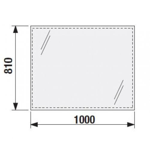 Зеркало Jika Сlear 100 H4557611731441