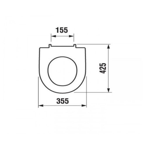 Крышка+сидение Jika Tigo H8933853000631