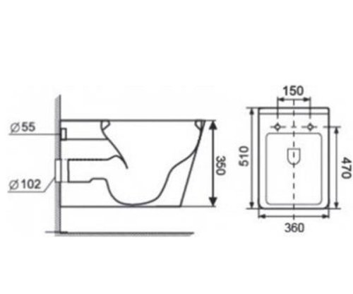Комплект инсталляция 3в1 Imprese i9120OLIpure + унитаз Volle Fiesta Rim 13-77-034