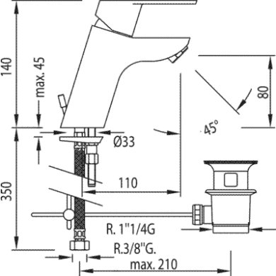 Набір змішувачів Tres BM (TRES №2)