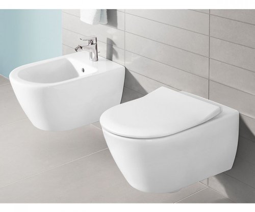 Подвесной унитаз Villeroy&Boch Subway 2.0 Rimless 5614R2R1