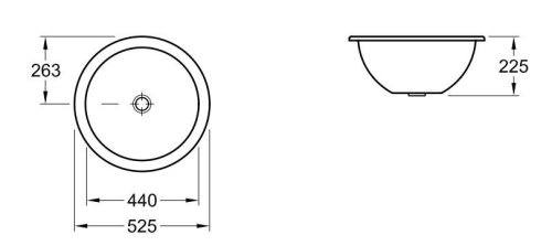 Умывальник Villeroy&Boch Loop&Friends 44 61804301