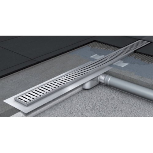 Душевой канал с горизонтальным фланцем ACO C-line 885мм 408717