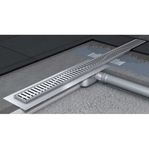 Душевой канал с горизонтальным фланцем ACO C-line 885мм 408724