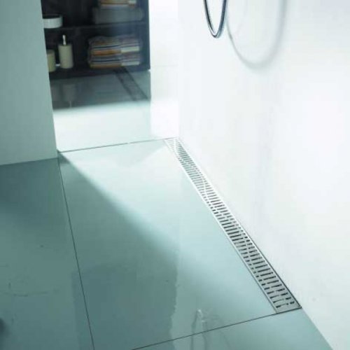 Душевой канал с горизонтальным фланцем ACO C-line 885мм 408724