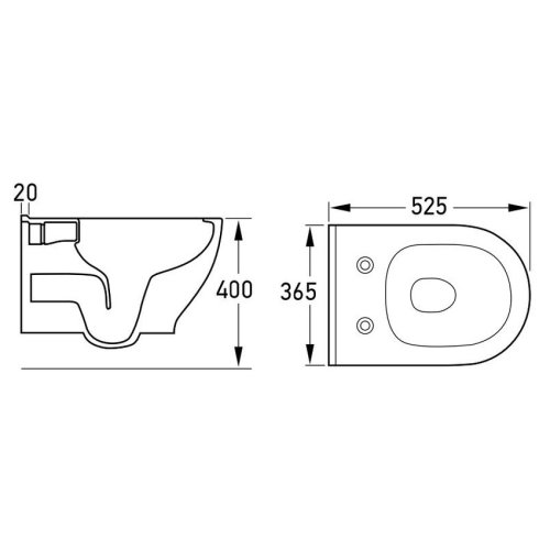 Инсталляция Volle Master 4 в 1 с унитазом Volle OLIVA