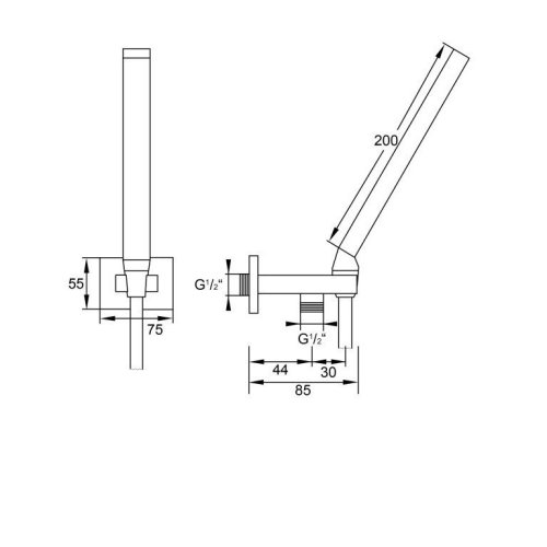 Душевой набор Steinberg 135 1351670S
