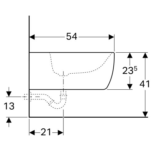 Биде Geberit iCon 234000000