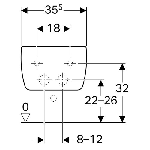 Биде Geberit iCon 234000000