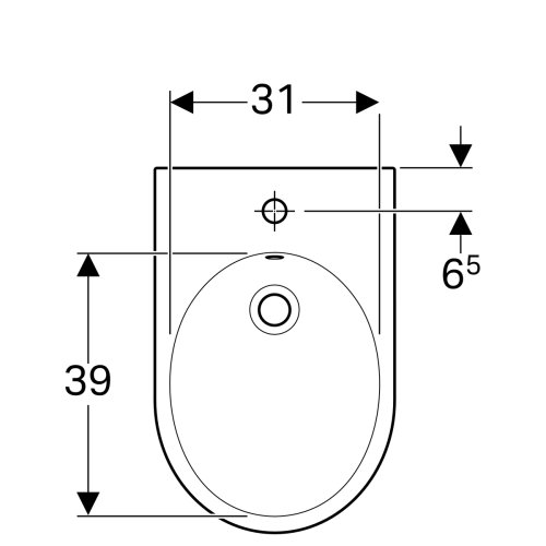 Биде Geberit iCon 234000000
