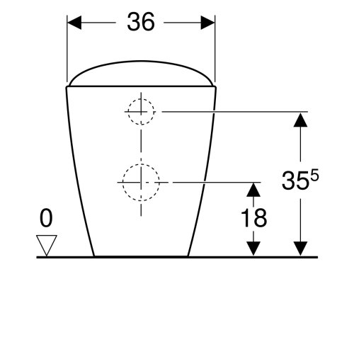 Унітаз Geberit Citterio Rimfree 500.512.01.1