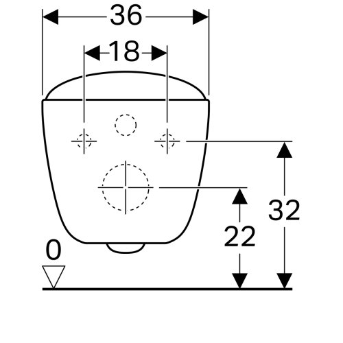 Унитаз Geberit Citterio Rimfree 500.510.01.1