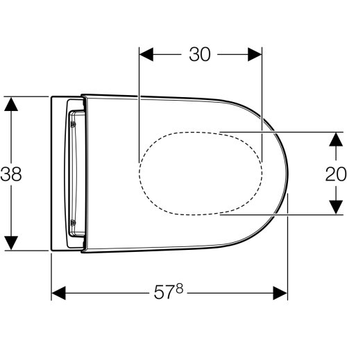 Унітаз-біде Geberit AquaClean Sela 146.145.11.1