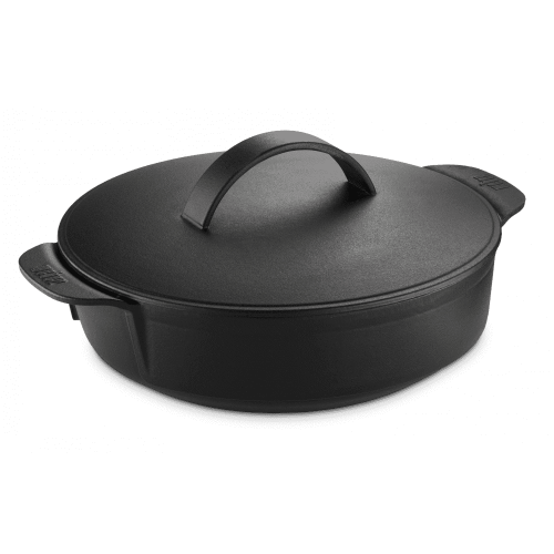 Жаровня чугунная с крышкой Gourmet BBQ System Weber 8842