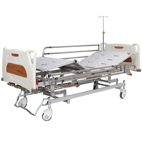 Ліжко медичне механічне з регулюванням висоти (4 секції) OSD 9017