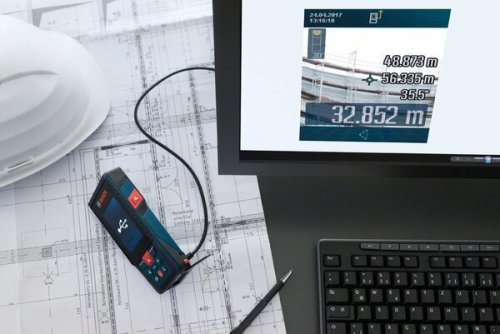 Лазерный дальномер Bosch GLM 120 C 0601072F00