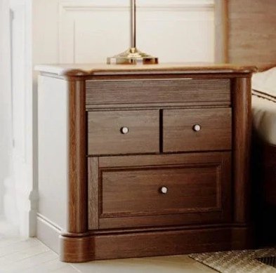 Тумба прикроватная МИКС-мебель Шопен орех