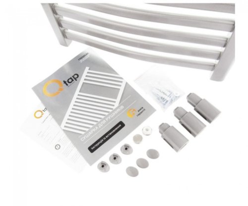 Полотенцесушитель Q-tap Dias (SIL) P18 1000x500 HY (QTDIASSILP181000500HY)