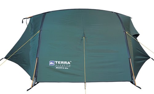 Палатка Terra Incognita Bravo 2 Alu темно-зеленый