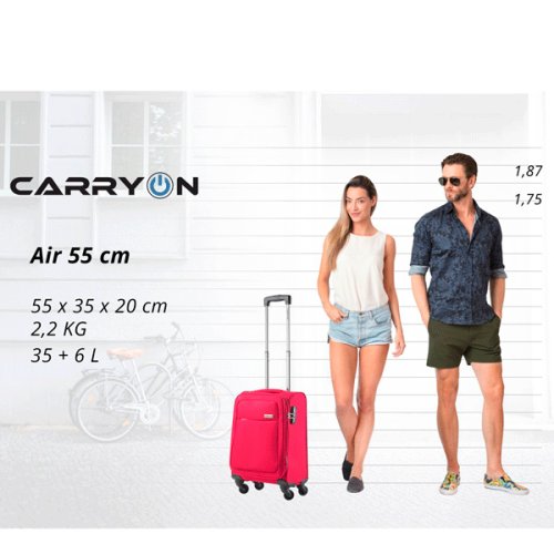 Чемодан CarryOn AIR (S) Cherry Red
