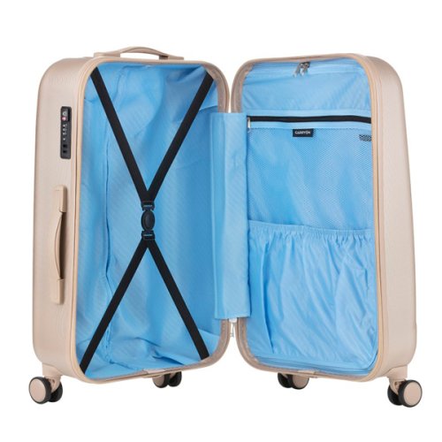 Чемодан CarryOn Skyhopper (L) Champagne