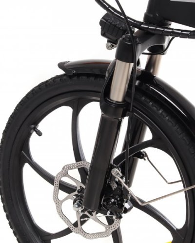 Электровелосипед Maxxter RUFFER (black-green)