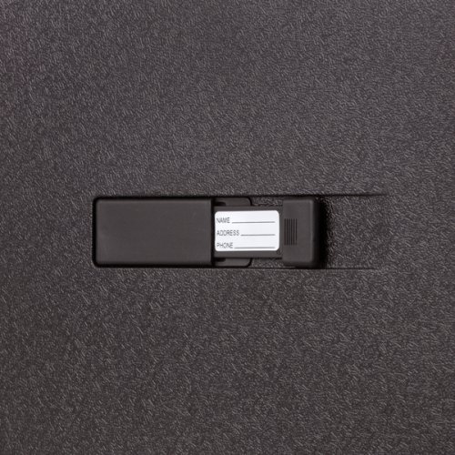 Чемодан TravelZ Big Bars (M) Black