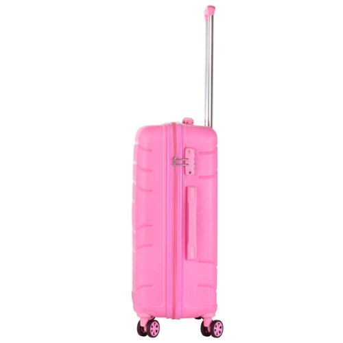 Чемодан TravelZ Big Bars (M) Pink