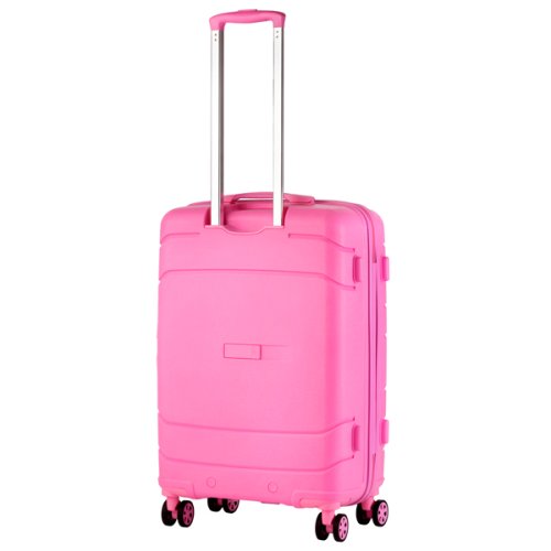Чемодан TravelZ Big Bars (M) Pink