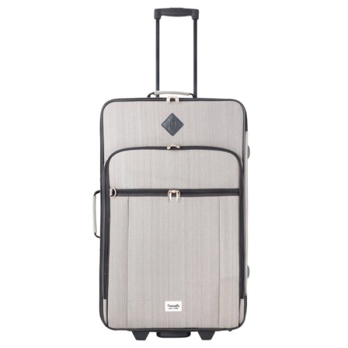 Чемодан TravelZ Hipster (M) Grey