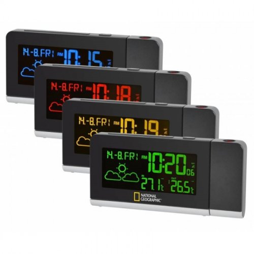 Метеостанция National Geographic Multi Colour Black