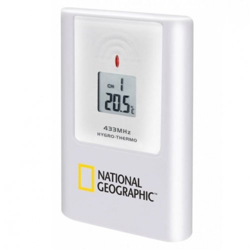 Метеостанція National Geographic Multi Colour Wireless Black