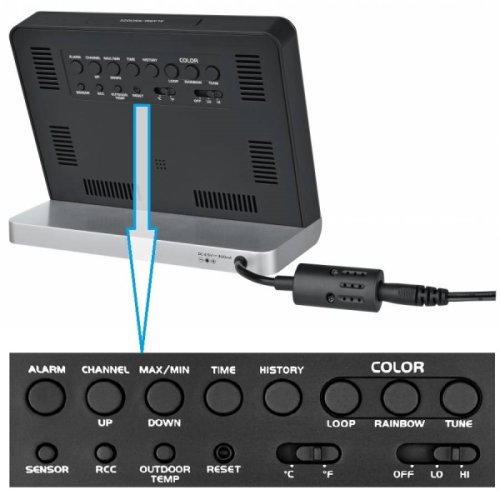 Метеостанція National Geographic Multi Colour Wireless Black