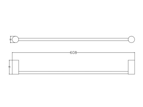 Полотенцедержатель Asignatura Delight 75608800