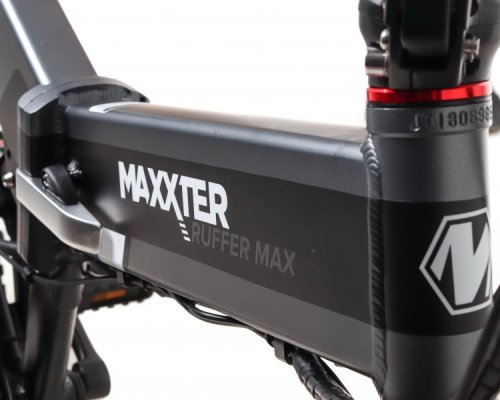 Электровелосипед Maxxter RUFFER MAX (black-orange)