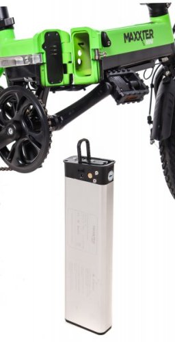 Электровелосипед Maxxter MINI (black-green)
