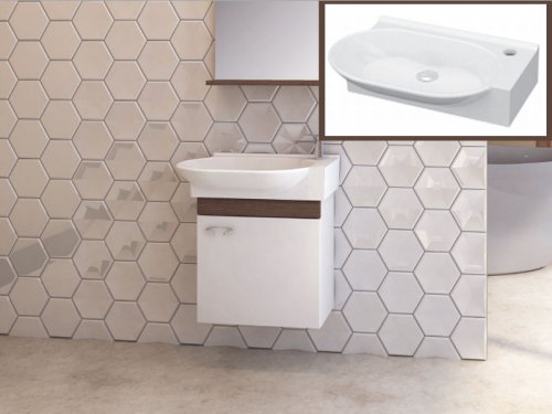 Умывальник Idevit Myra 54 0201-2505