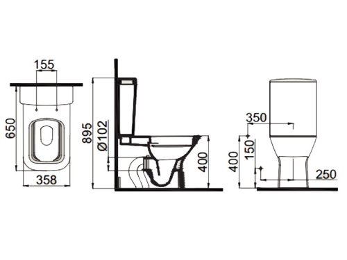 Унитаз Idevit Nova SETK3504-0316-001-1-6100