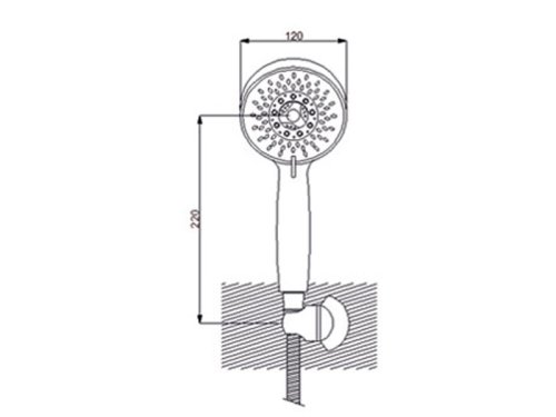 Душевой набор NEWARC Exen 410488