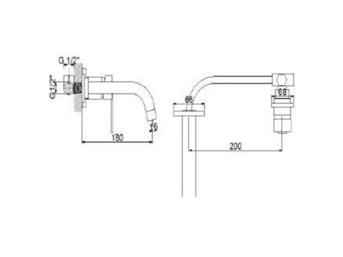Змішувач прихованого монтажу NEWARC Master 187571