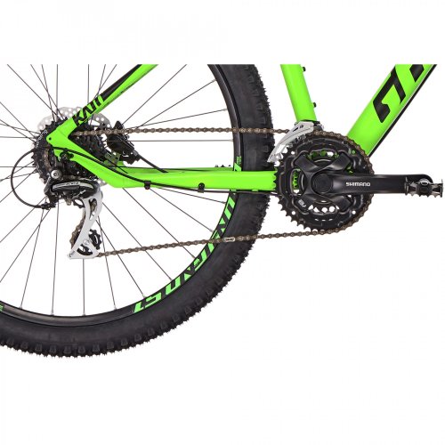 Велосипед Ghost Kato 3.7 27.5" 2019 / рама S зелено-черный 86KA2014