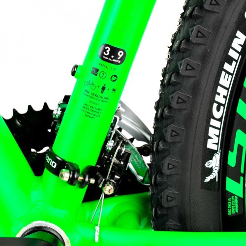 Велосипед Ghost Kato 3.9 29 "2019 / рама XL зелено-чорний 86KA3014