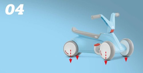 Веломобиль BERG Go2 Sparx Red 24.50.03.00