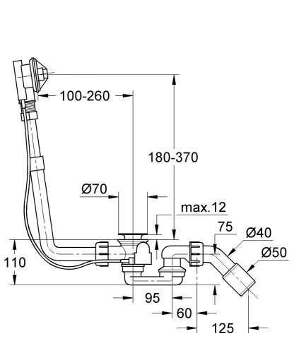 Сифон Grohe Talento 28939000
