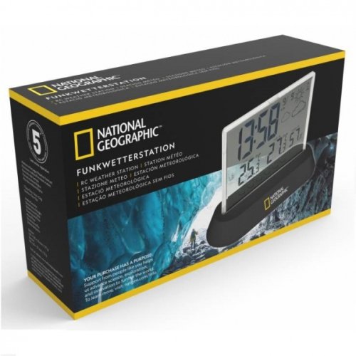 Метеостанция National Geographic Transparent Black