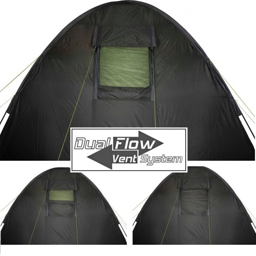 Намет High Peak Andros 4.0 (Dark Grey / Green)