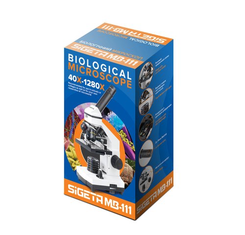 Микроскоп SIGETA MB-111 40x-1280x LED Mono