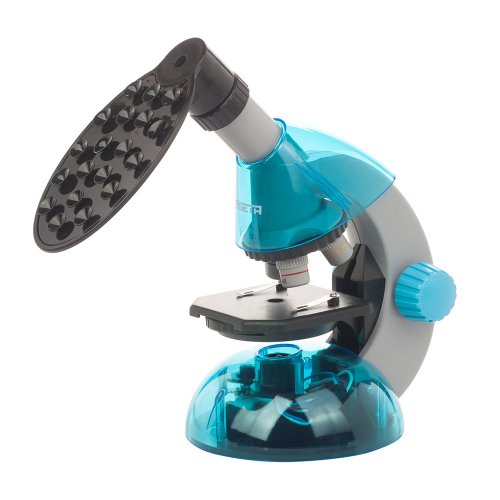 Микроскоп SIGETA MIXI 40x-640x BLUE (с адаптером для смартфона)