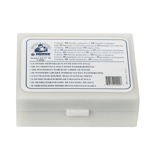 Набор микропрепаратов KONUS Ботаника: Бактерии, простейшие организмы (10 шт.)