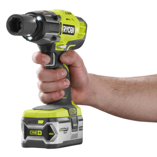 Аккумуляторный ударный гайковерт Ryobi ONE+ R18iW3-0